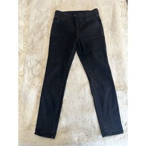 Juicy Couture Women Pull On Jegging Size 28 Black High Rise Stretch Skinny Jeans